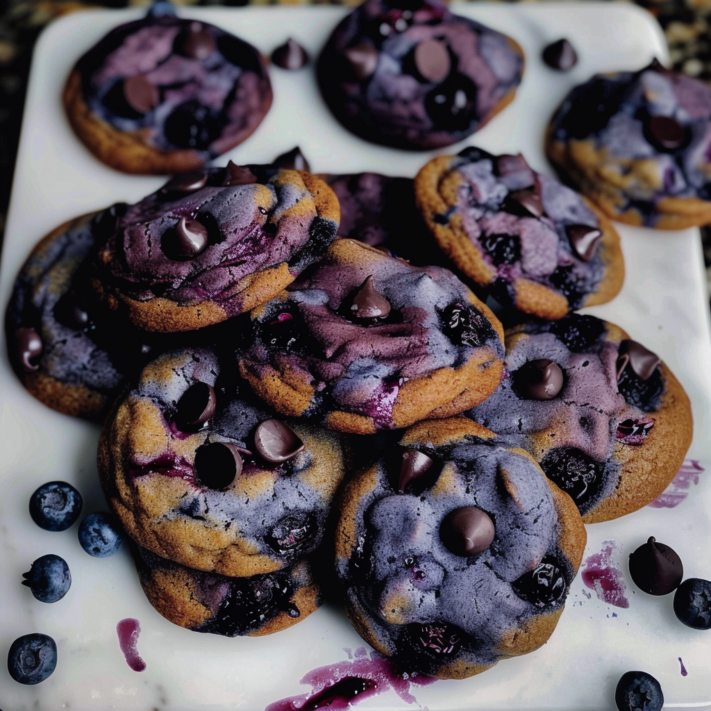 Delightful Blueberry Chocolate Chip Cookies Recipe: A Vegan and Gluten-Free Treat